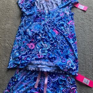Lilly Pulitzer Pajama set. NWT